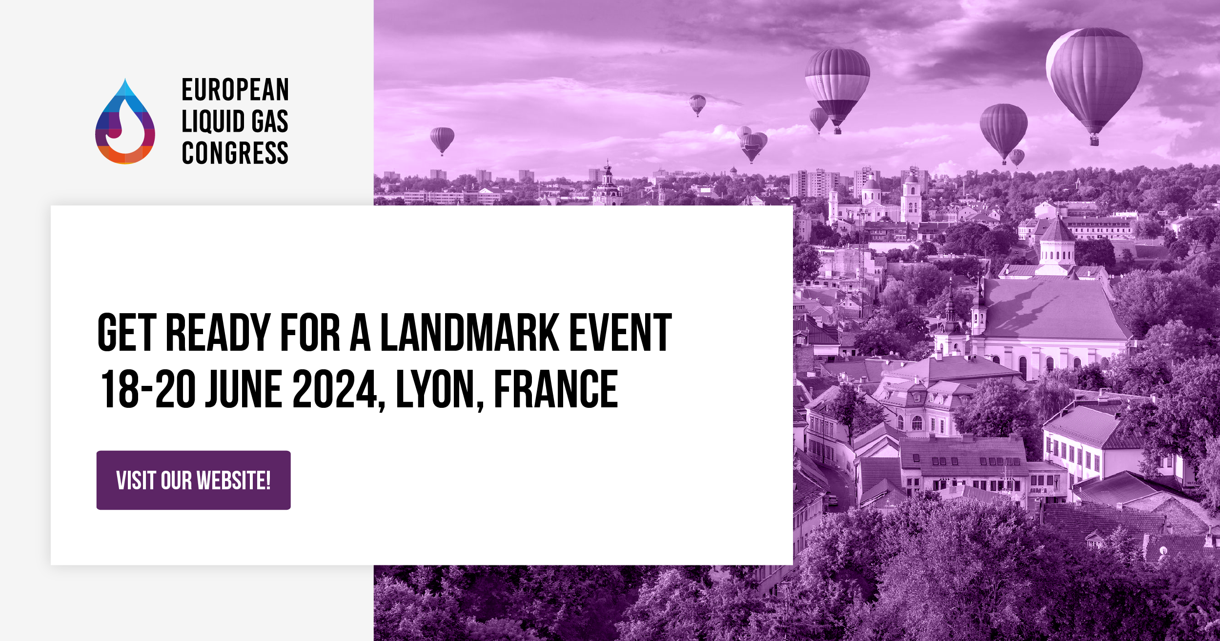 European Liquid Gas Congress 2024 Lyon June from 18th to 20th